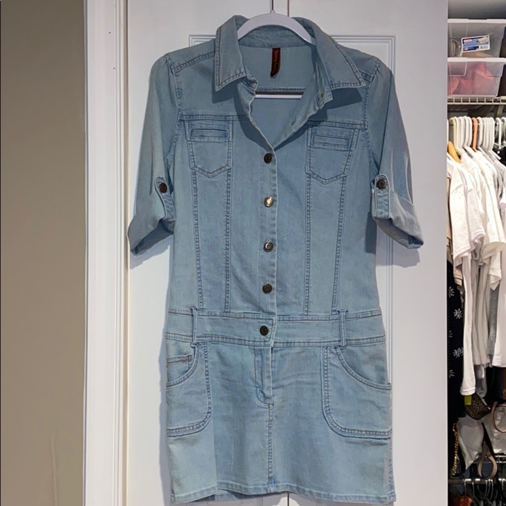 Denim Mini Dress